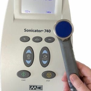 Ultrasonido Terapéutico Mettler Sonicator 740X 1 y 3 MHz con 3 aplicadores